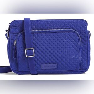 Vera Bradley Cobalt Quilted Crossbody Bag